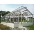 Research greenhouse greenhouse with aluminum structure